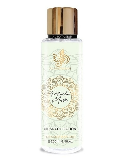 Al Wataniah Pistachio Musk Perfumed Body Mist 250 ml Al Wataniah Pistachio Musk Perfumed Body Mist 250 ml