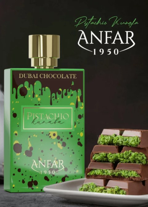 Anfar 1950 Pistachio Kunafa Dubai Chocolate 80 ml EDP Anfar 1950 Pistachio Kunafa Dubai Chocolate 80 ml EDP