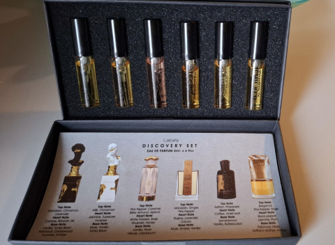 Lattafa Discovery Set Vol.1 EDP zestaw próbek 4mlx6 Lattafa Discovery Set Vol.1 EDP zestaw próbek 4mlx6