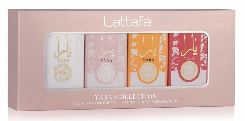 Lattafa Yara Mini Collection 20 ml (4x5ml) Zestaw prezentowy Lattafa Yara Mini Collection 20 ml (4x5ml) Zestaw prezentowy