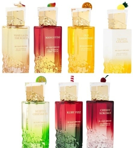 7 x 100 ml Gulf Orchid Drink Colletion