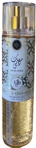 Al Wataniah Musk Dubai Perfumed Body Mist 250 ml