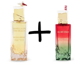 Gulf Orchid Vanilla on the Beach + Ruby Fizz