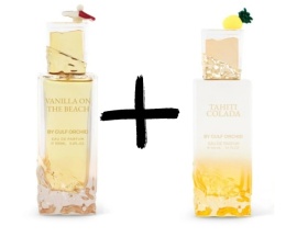 Gulf Orchid Vanilla on the Beach + Tahiti Colada