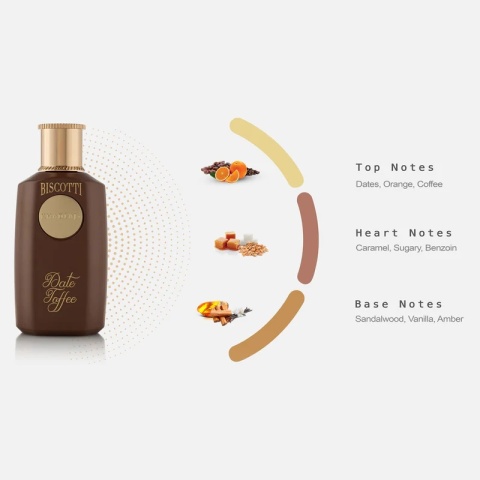 Khadlaj Biscotti Date Toffee 100 ml EDP Khadlaj Biscotti Date Toffee 100 ml EDP