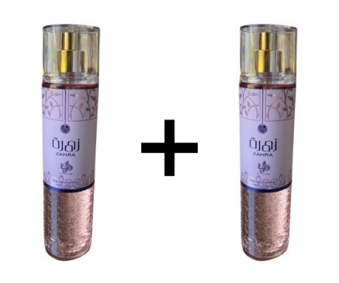 2x Al Wataniah Zahra Perfumed Body Mist 250 ml