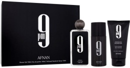 Afnan 9PM EDP U 100ML+ S.GEL 150ML + DEO 150 ML 3PCSET
