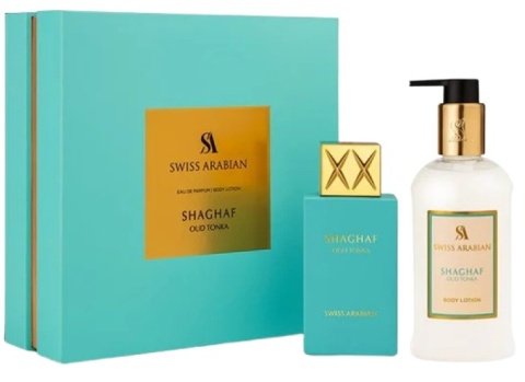 Swiss Arabian Shaghaf Oud Tonka 75 ml EDP + Body Lotion 300 ml