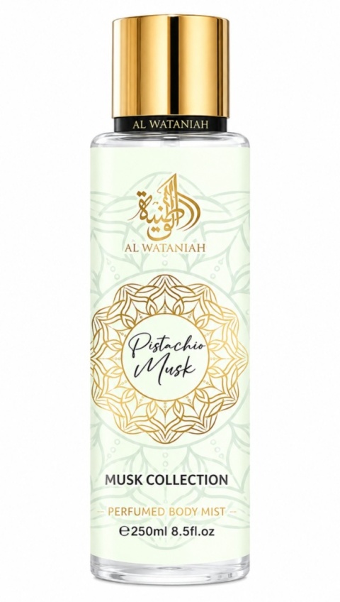 Al Wataniah Pistachio Musk Perfumed Body Mist 250 ml