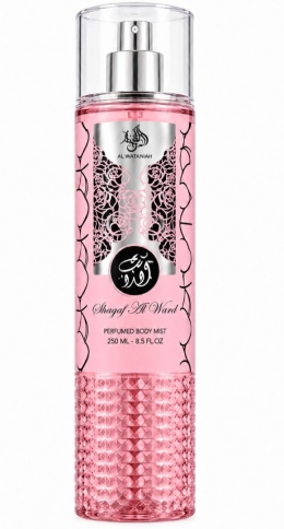 Al Wataniah Shagaf Al Ward Perfumed Body Mist 250 ml
