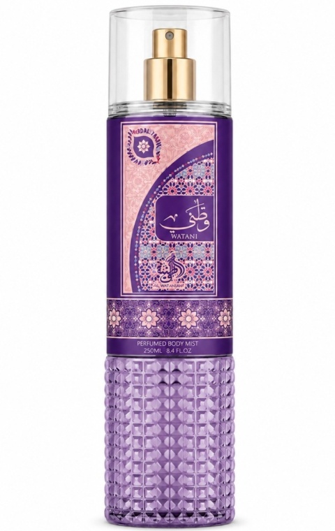 Al Wataniah Watani Purple Perfumed Body Mist 250 ml